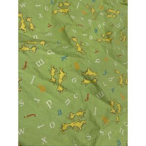 Dr.Seuss Nursery Fitted Green Crib Sheet for mattress  by Trend Lab